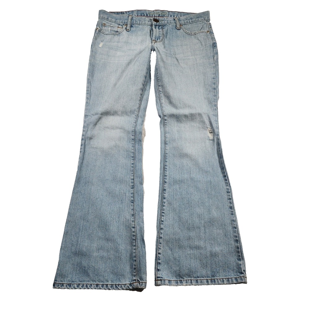 Y2K American Eagle Jeans Womens 4 P W32 Hipster Skinny Flare Low Rise Vintage